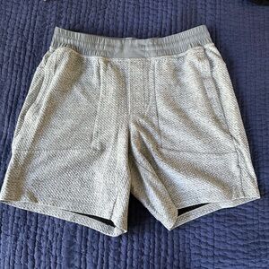 Grey At Ease Shorts 7"